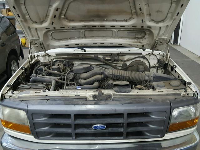 1FTHF26H9SLB43332 - 1995 FORD F250 WHITE photo 7