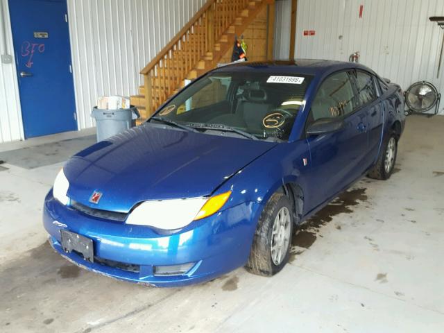 1G8AN12F15Z140777 - 2005 SATURN ION LEVEL BLUE photo 2