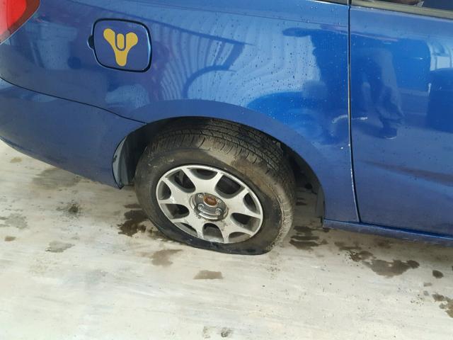 1G8AN12F15Z140777 - 2005 SATURN ION LEVEL BLUE photo 9