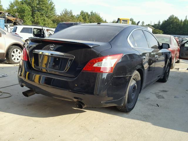 1N4AA5AP2AC860255 - 2010 NISSAN MAXIMA BLACK photo 4