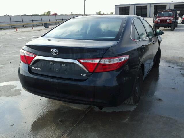 4T4BF1FKXFR500112 - 2015 TOYOTA CAMRY LE ლურჯი ფოტო 4