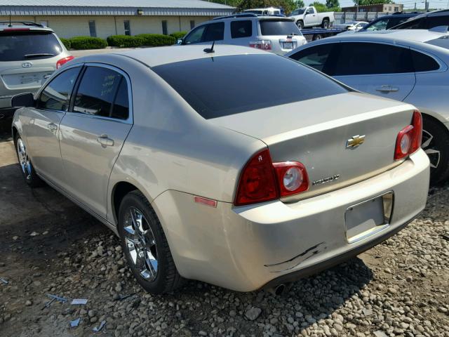 1G1ZC5EB8AF229488 - 2010 CHEVROLET MALIBU 1LT BEIGE photo 3
