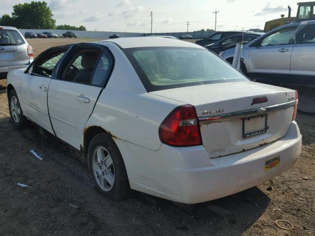 1G1ZT52835F230272 - 2005 CHEVROLET MALIBU LS Ağ foto 3
