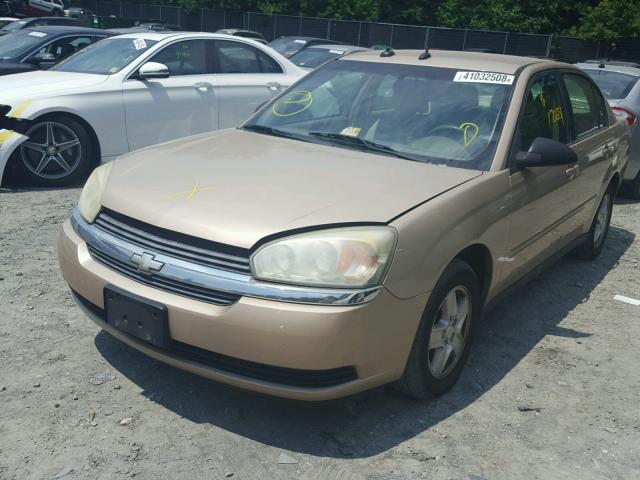 1G1ZT54825F219180 - 2005 CHEVROLET MALIBU LS თაფლისფერი ფოტო 2