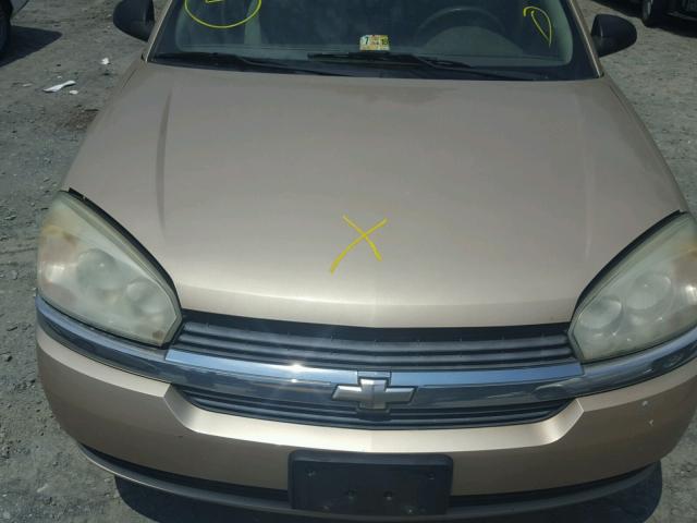 1G1ZT54825F219180 - 2005 CHEVROLET MALIBU LS თაფლისფერი ფოტო 7