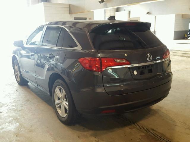 5J8TB4H37EL005121 - 2014 ACURA RDX BASE BLACK photo 3