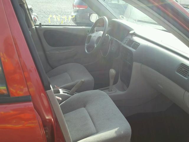 1Y1SK52811Z417185 - 2001 CHEVROLET GEO PRIZM 红色 照片 5