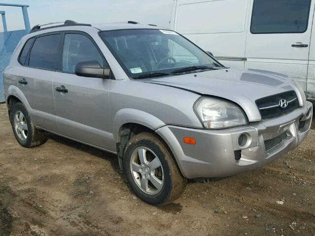 KM8JM12B95U094095 - 2005 HYUNDAI TUCSON GL SILVER photo 1