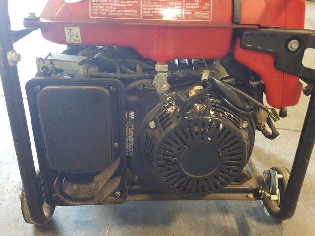 EA71129734 - 2008 HONDA GENERATOR RED photo 7