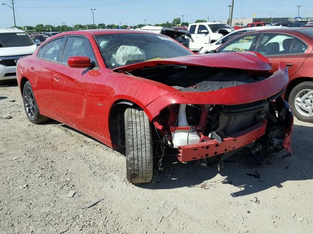2C3CDXJG9JH126526 - 2018 DODGE CHARGER GT RED photo 1