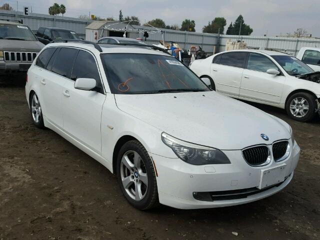 WBAPT73578CX01728 - 2008 BMW 535XI WHITE photo 1