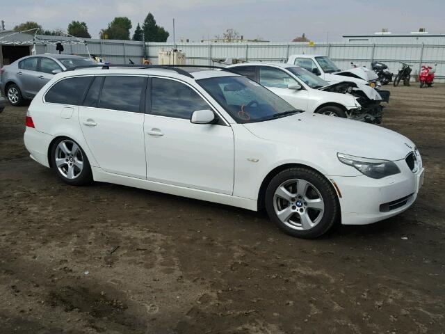 WBAPT73578CX01728 - 2008 BMW 535XI WHITE photo 9