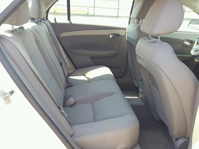 1G1ZC5E05CF178551 - 2012 CHEVROLET MALIBU 1LT 白色 照片 6