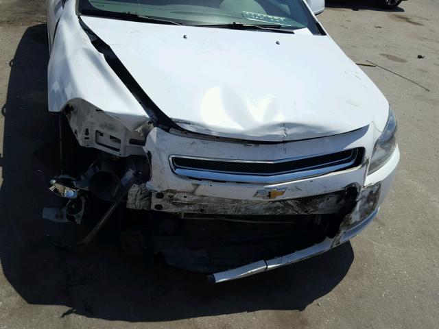 1G1ZC5E05CF178551 - 2012 CHEVROLET MALIBU 1LT 白色 照片 9
