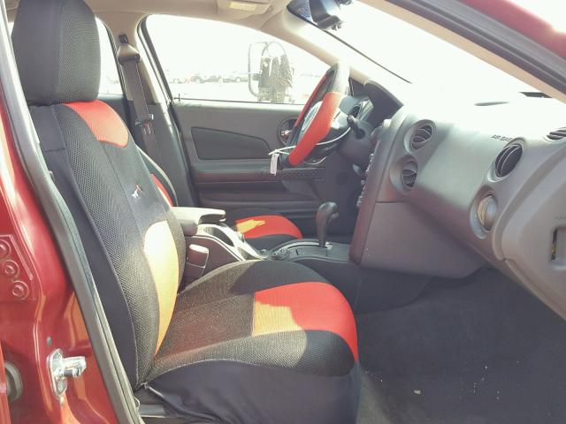 2G2WR544X41257790 - 2004 PONTIAC GRAND PRIX Բորդո լուսանկար 5