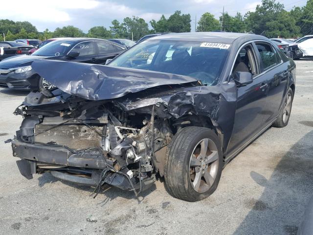 1G1ZC5EUXBF133316 - 2011 CHEVROLET MALIBU 1LT 灰色 照片 2