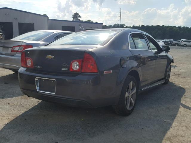 1G1ZC5EUXBF133316 - 2011 CHEVROLET MALIBU 1LT 灰色 照片 4