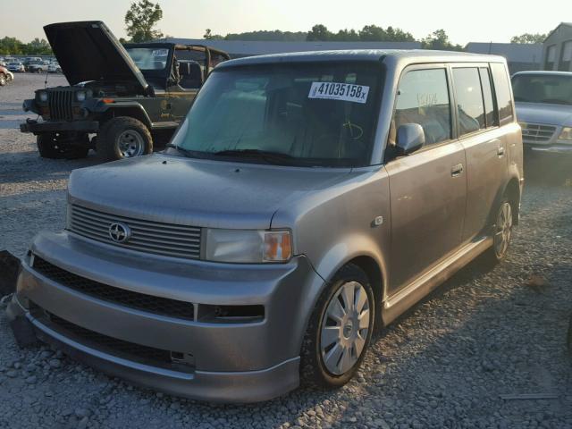 JTLKT324664076958 - 2006 TOYOTA SCION XB ნაცრისფერი ფოტო 2