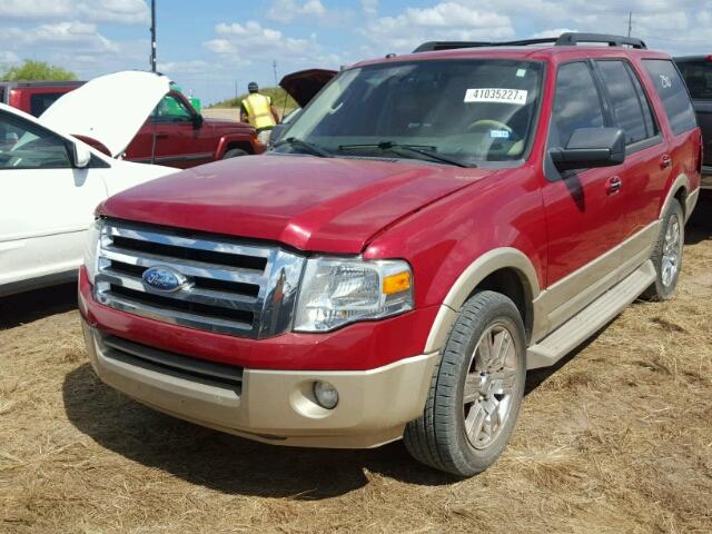 1FMFU175X9LA12783 - 2009 FORD EXPEDITION RED photo 2