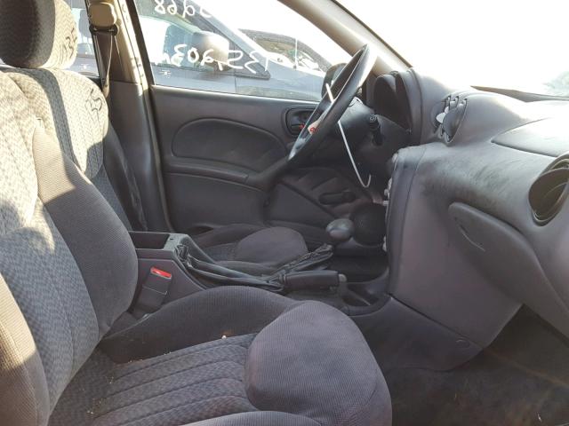 1G2NE52T71M606616 - 2001 PONTIAC GRAND AM S BLUE photo 5