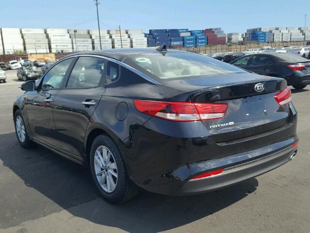 5XXGT4L3XHG155197 - 2017 KIA OPTIMA LX BLACK photo 3