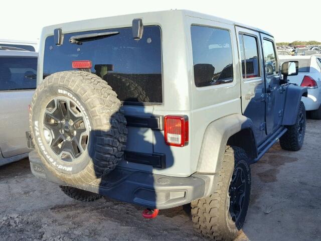 1C4BJWFG7DL646721 - 2013 JEEP WRANGLER U GRAY photo 4