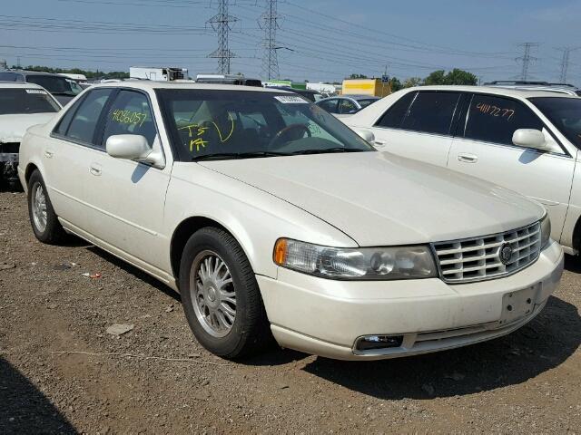 1G6KY5495WU923778 - 1998 CADILLAC SEVILLE WHITE photo 1