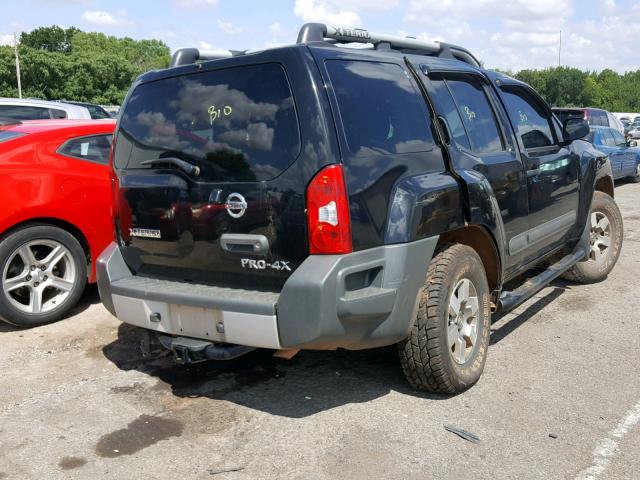 5N1AN0NW8DN810970 - 2013 NISSAN XTERRA X BLACK photo 4