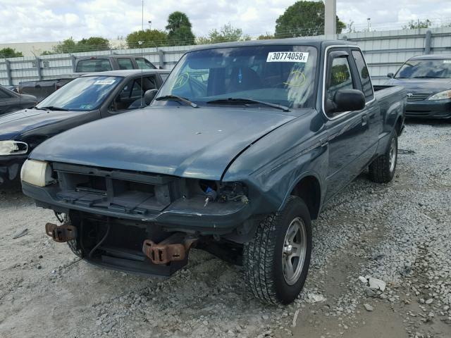 4F4YR16U6WTM24757 - 1998 MAZDA B3000 CAB GREEN photo 2