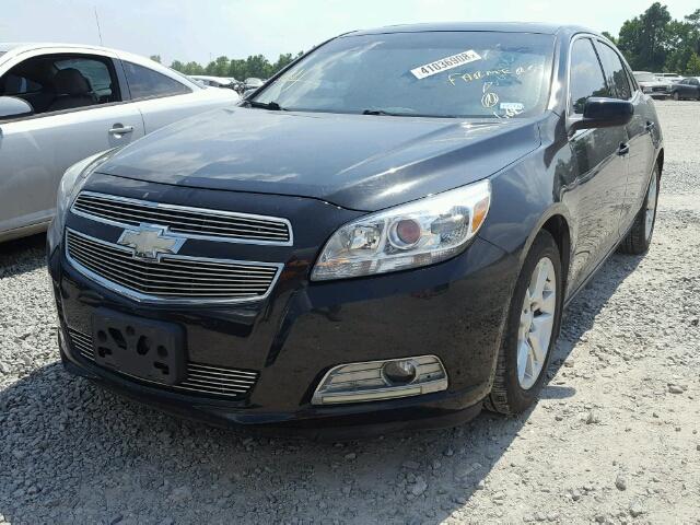 1G11F5RR3DF105483 - 2013 CHEVROLET MALIBU 2LT BLACK photo 2