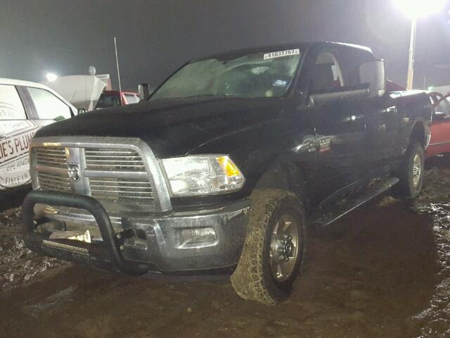 3C6UD5DL5CG291643 - 2012 DODGE RAM 2500 BLACK photo 2