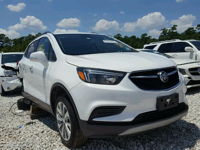 KL4CJASB2HB009985 - 2017 BUICK ENCORE PRE WHITE photo 1