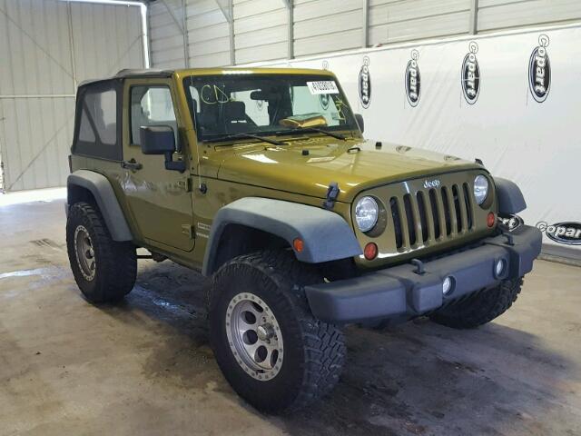 1J4AA2D17AL225784 - 2010 JEEP WRANGLER S GREEN photo 1