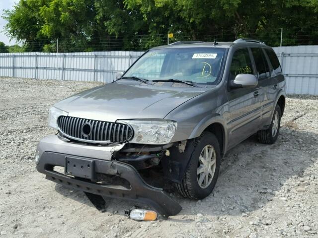 5GADT13S372250764 - 2007 BUICK RAINIER CX GRAY photo 2