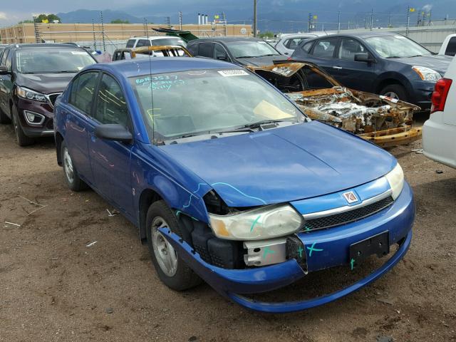 1G8AZ52F34Z209978 - 2004 SATURN ION LEVEL BLUE photo 1