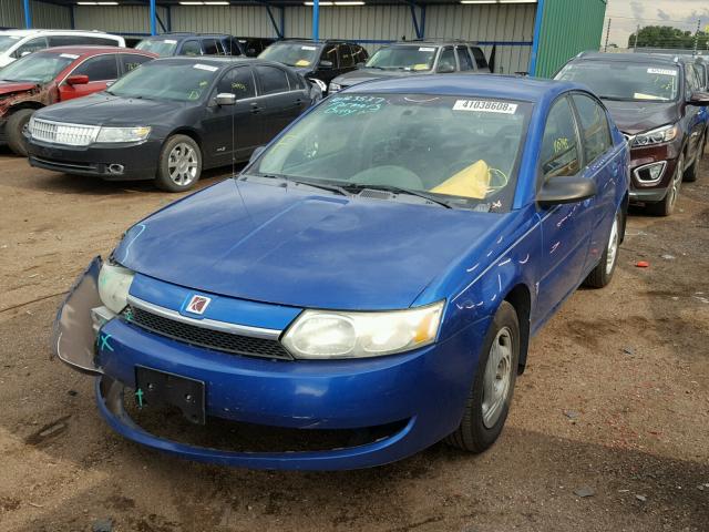 1G8AZ52F34Z209978 - 2004 SATURN ION LEVEL BLUE photo 2