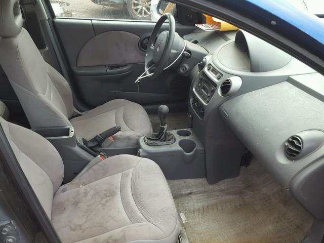 1G8AZ52F34Z209978 - 2004 SATURN ION LEVEL BLUE photo 5