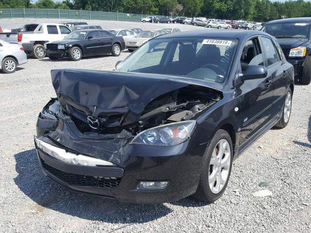 JM1BK344491233050 - 2009 MAZDA 3 S BLACK photo 2