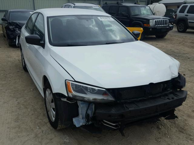 3VW2K7AJ5FM249772 - 2015 VOLKSWAGEN JETTA BASE 白色 照片 1