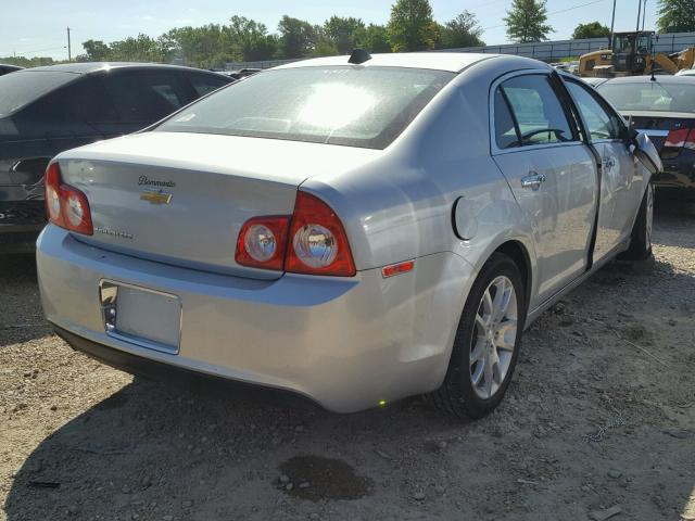 1G1ZE5E09CF316117 - 2012 CHEVROLET MALIBU LTZ 银色 照片 4