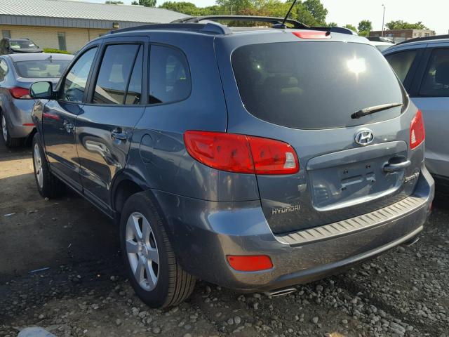 5NMSH13E69H229746 - 2009 HYUNDAI SANTA FE S GRAY photo 3