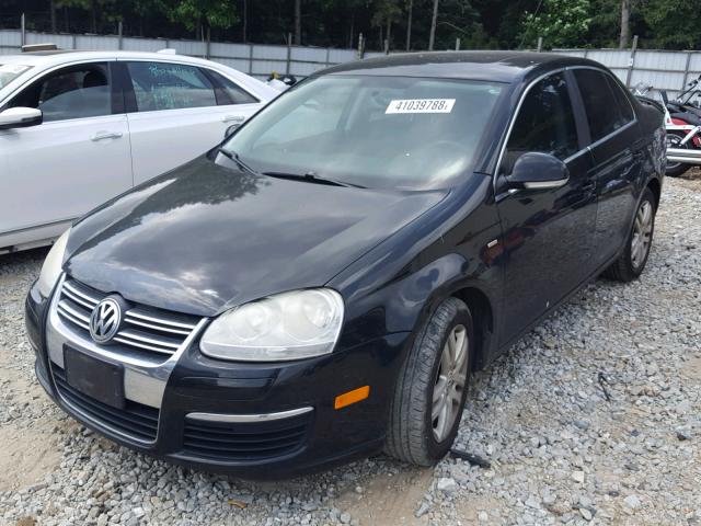 3VWEF71K47M146614 - 2007 VOLKSWAGEN JETTA WOLF BLACK photo 2