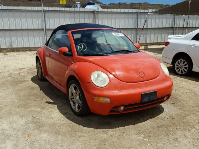 3VWCD31Y34M342405 - 2004 VOLKSWAGEN NEW BEETLE 橙色 照片 1