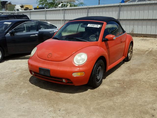 3VWCD31Y34M342405 - 2004 VOLKSWAGEN NEW BEETLE 橙色 照片 2