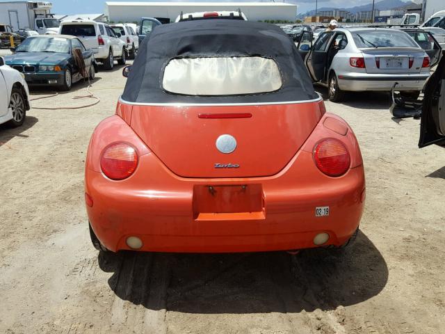 3VWCD31Y34M342405 - 2004 VOLKSWAGEN NEW BEETLE 橙色 照片 6