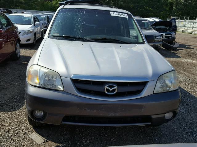 4F2CZ96113KM35674 - 2003 MAZDA TRIBUTE ES SILVER photo 9