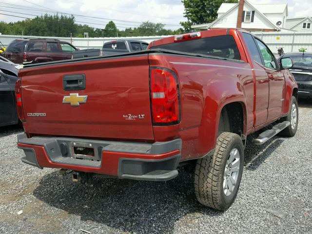 1GCHSCE34G1148321 - 2016 CHEVROLET COLORADO L BURGUNDY photo 4
