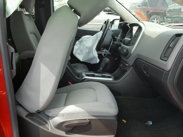 1GCHSCE34G1148321 - 2016 CHEVROLET COLORADO L BURGUNDY photo 5
