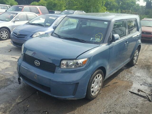 JTLKE50E891081666 - 2009 TOYOTA SCION XB Теңіз көгі фото 2
