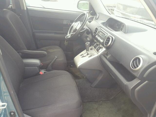 JTLKE50E891081666 - 2009 TOYOTA SCION XB Теңіз көгі фото 5